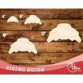 thumbnail image 3 of Unfinished Wood Croissant Shape | DIY Craft Cutout 42" / 3/4", 3 of 3