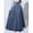 Medium Wash, variant on High Waist Button Front Flared Denim Skirt Medium Wash