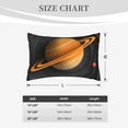 thumbnail image 3 of Fotbe Solar System Paper Art Pillow Cases - Envelope Closure - Luxury, Extra Soft, Cooling Pillow Covers - Wrinkle, Fade, Stain Resistant-20"x30", 3 of 8
