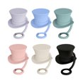 thumbnail image 1 of 4Pcs Straw Cover Hat Silicone Straw Toppers Dustproof Splashproof Straw Lid Water Bottle Accessory, 1 of 8