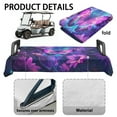 thumbnail image 6 of Yuyamidu Purple Butterfly Golf Cart Seat Covers Sunflowers Golf Cart Cushion Covers for 2-Person Seats Club Car Seat Towel Blanket Flannel Golf Cart Accessory, 6 of 8