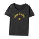 thumbnail image 3 of Camiseta para mujer, camiseta básica transpirable de verano para ir de compras, regalo del día de San Valentín S, 3 of 7