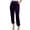 Purple, variant on Babysbule Pants for Women Fashion Women Trousers Full Pants Casual Straight Solid Color Suit Pants