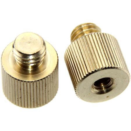 UPC: 0711202831964 | 1/4 -20 Female to 3/8 -16 Male Screw Adapter  2-Pack