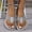Gray, variant on ATENAR Sandals for Women Solid Color Outdoor Womens Sandals Comfortable Womens Shoes Dark Blue 8.5