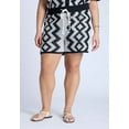 thumbnail image 2 of ELOQUII Women's Plus Size Crochet Knitted Short, 2 of 3