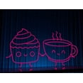 thumbnail image 3 of Glowneon Coffee & Cake Neon Signs, Coffee Shop Bakery Wall Decor, 3 of 4