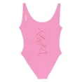 thumbnail image 4 of MKLEKYY Trajes De Baño Mujer Short Women Fashion Letter Print Piece Swimsuit Sexy Bikini Swimwear Bathing Sleeveless Backless Swimsuit 1366, 4 of 4