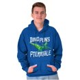 thumbnail image 5 of Funny Dino Puns Are Pterrible Joke Hoodie Sweatshirt Women Men Brisco Brands M, 5 of 6