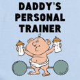 thumbnail image 2 of CafePress - Daddys Personal Trainer Body Suit - Baby Light Bodysuit, Size Newborn - 24 Months, 2 of 4
