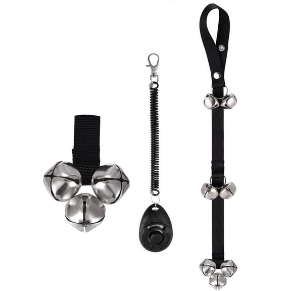 Pet Trainer's Choice, Adjustable Door Bell, Quality Bells, Durable Metals, Dog Bells for Potty Training, Extra Large Loud DoorBells, 3 Level Adjustable Length, Customer Service
