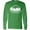 Kelly Green, variant on Let's go on an Adventure Mountains Long Sleeve T-Shirt