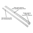 thumbnail image 3 of Hickory Hardware P1750-16-W-5B 16 in. Side Mount Drawer Slide, White - Pack of 5, 3 of 6