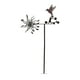 thumbnail image 1 of Viento en la terraza del jardín Escultura de viento grande de metal Arte decorativo para exteriores Estilo animal realista Molino de viento Molino de viento de verano y otoño, 1 of 8