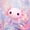 Dusty Pink, variant on Manfei Pink-Blue Axolotl Bed Sheets,Aquatic Amphibian Print Full Size Sheets,4 Pieces,1 Flat Sheet,1 Fitted Sheet and 2 Pillowcases