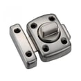 thumbnail image 3 of 1pc Barn Door Lock Cast Metal Hook Latch Lock Toilet Doors Right Decoration Angle Sliding Gate Lock Hardware Accessories ,Easy to Install, 3 of 4