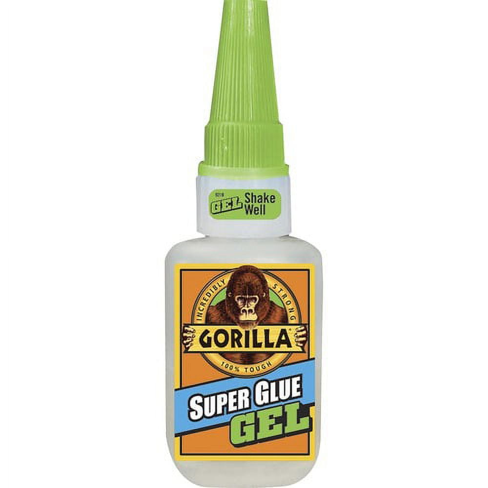 Gorilla Glue 0.53 oz Bottle Clear Super Glue 24 hr Full Cure Time, Bonds to  Most Surfaces 7805001 - 37604998 - Penn Tool Co., Inc