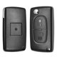 thumbnail image 5 of Bilnyckel Fjärrkontroll Flip Nyckel Skal Fodral 2 Knappar CE0523 CE0536 För Peugeot 308 207 307 3008 5008 807 För Citroen C2 C3 C4 C5 C6 C8 [Db], 5 of 5