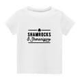 thumbnail image 2 of TAGOLD Toddler Girls Boys Summer Blouses Tops,Toddler Kids Boys Girls Fashion Cute Round Neck Print Short Sleeve Top, 2 of 4
