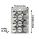 thumbnail image 3 of 3cm Christmas Tree L Bauble Hanging Home Party Ornament Decor, 3 of 3