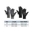 thumbnail image 2 of Spencer Mens Winter Thermal Gloves Touch Screen Glove Water Resistant Windproof Warm for Driving Cycling Running (Gray XL), 2 of 11