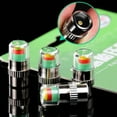 thumbnail image 7 of Staron 4 PCS Tire Pressure Caps Car Auto Tire Pressure Monitor Valves, 7 of 7