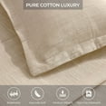 thumbnail image 5 of BNM Modern Cotton Matelasse Bedspread Set, California King, Beige, 5 of 7