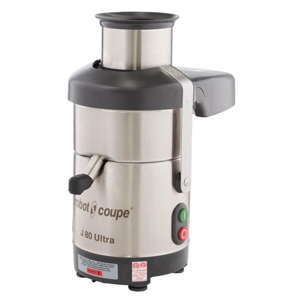 Robot Coupe J80 Ultra Automatic Juicer with Pulp Ejection 120V, 3000 RPM