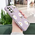 thumbnail image 2 of case for Galaxy Note 20 Ultra Case - Cute Daisy Pattern, Camera Lens Protection, Shockproof TPU Bumper, Liquid Silicone Cover - Purple, 2 of 7