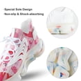 thumbnail image 7 of Modern Romantic Art Love Dots Walking Shoes for Men Woman Lightweight Tennis Fashion Elastic Sports Shoes Cushion Basketball Shoes, 7 of 7