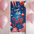 thumbnail image 6 of Star Design Happy 4th July Balloon Banner Decorative Patriotic Theme Independence Day for Outdoor Party American Holiday Celebration, 6 of 7