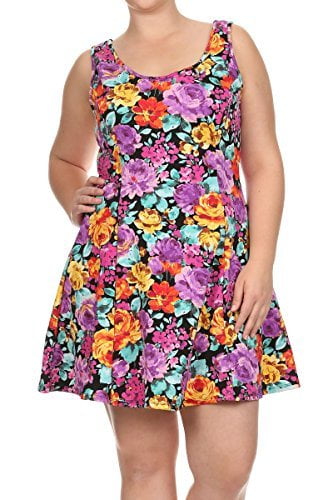 walmart plus size spring dresses