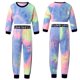 thumbnail image 2 of Kids Teens Letter Print Gymnastics Long Sleeve Crop Top Ballet Leotard Dance Set Girls Sports Suit Stage Dance Running Costume90 Gong Bohan LED, 2 of 2
