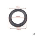 thumbnail image 1 of 4-12 Inch Speaker Surround Rubber Woofer Edge Foam Audio Repair BEST Y5J0, 1 of 9