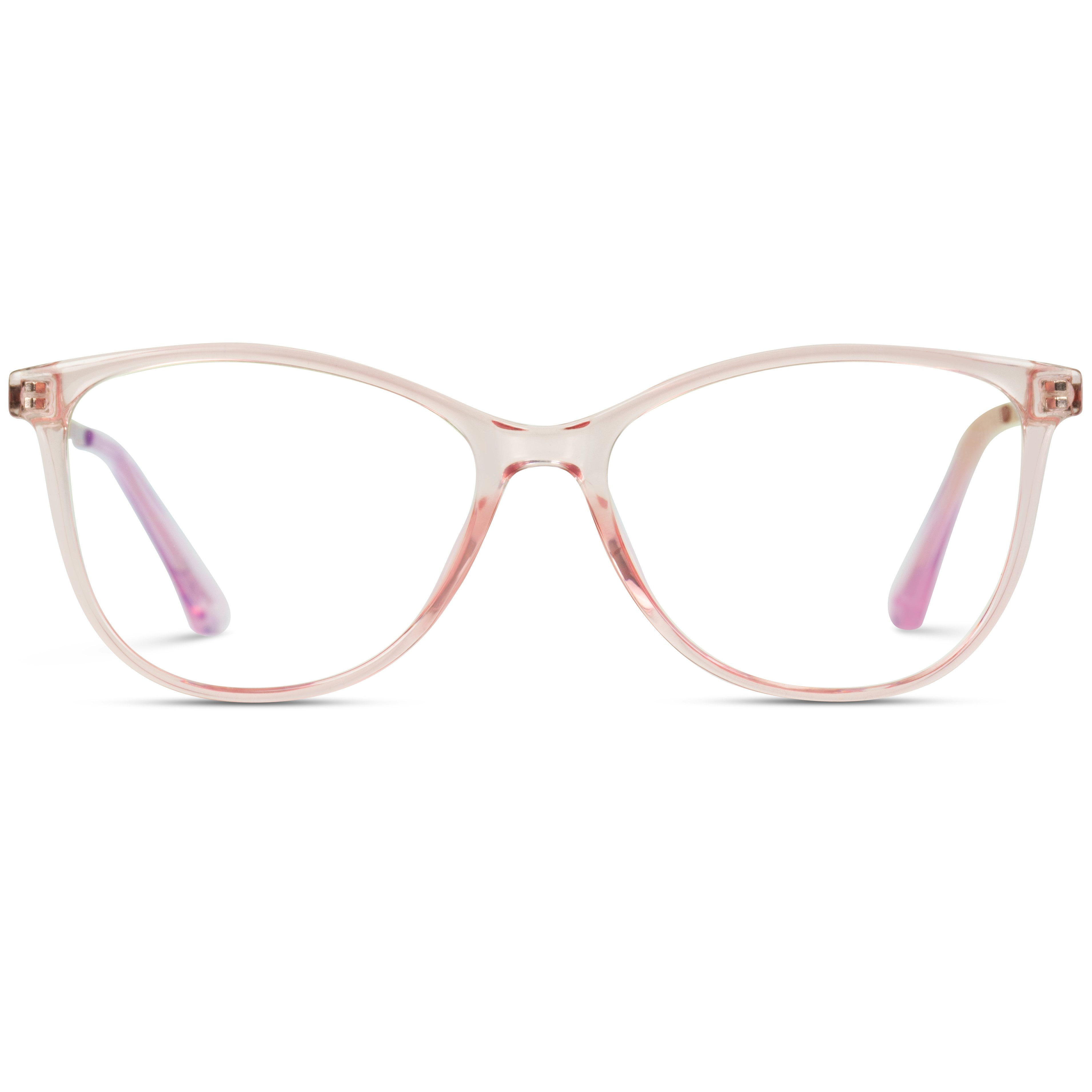 WearMe Pro Cat Eye Blue Light Glasses for Women Cute Bluelight Non