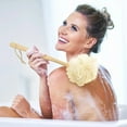 thumbnail image 5 of DVKOVI Long Handle Loofah Back Body Scrubber for Men Women Exfoliating Shower Sponge on A Stick Brush Exfoliator Bath Accessories Handheld Washer for Adults, 5 of 6