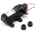 thumbnail image 3 of Rociador eléctrico con bomba de agua autocebante de diafragma de 12V CC 70W, para jardín, lavadora de coches, caravana/barco/barco marino, RV Camper, 3 of 5