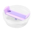 thumbnail image 2 of 1 paquete de tapas de vaso para accesorios de copa Stanley de 40 onzas, a prueba de derrames para niños, fundas transparentes de 40 onzas, tapa giratoria, para tazas de café, 2 of 3