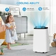 thumbnail image 4 of Luku 14000BTU Portable Air Conditioner – Fast Cooling for 700 Sq.ft, AC with Remote, Sleep Mode, 24H Timer, Low Noise, Fan & Dry Functions, 4 of 8