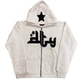 thumbnail image 3 of Sudadera con capucha de gran tamaño para hombre Y2K, sudadera con capucha de manga larga con cremallera y estampado de estrellas a la moda, chaqueta grunge gótica, abrigo, ropa de calle Harajuku, 3 of 5