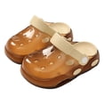 thumbnail image 4 of Tisuna Kids Clogs Boys Girls Garden Clogs Slip On Slides Sandals Beach Pool Indoor Outdoor Coffee Water Shoes, 4 of 4