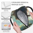 thumbnail image 3 of Easygdp Majestic Ostrich In Forest Bolsa de Almuerzo Insulada Grande, Forro de Aluminio, Diseño Espacioso, a Prueba de Fugas, Ideal para Trabajo, Picnics, Viajes y Actividades al Aire Libre, 3 of 6