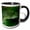 Black/White, variant on 3drose, Tree Frog, 11oz Magic Transforming Mug