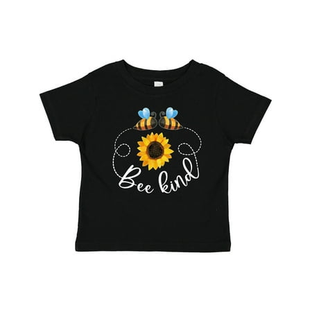 

Inktastic Bee Kind Bees and Sunflower Gift Baby Boy or Baby Girl T-Shirt