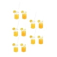thumbnail image 1 of 10pcs Casa de Tazas de Naranja en Miniatura Macarena 1:12 Decoración de Comedor, 1 of 8