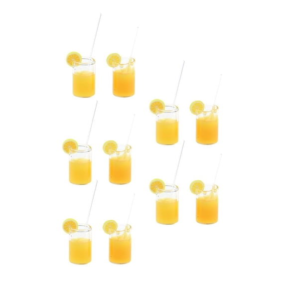 Miniaturas en tazas de naranja Zulema 1:12 juguetes