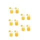 thumbnail image 1 of 10 Piezas Miniatura de 1:12 Juguetes Cocina Tazas Comida, 1 of 9