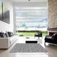 thumbnail image 6 of Ahgly Company Indoor Square Patterned Gray Cloud Gray Area Rugs, 7' Square, 6 of 6