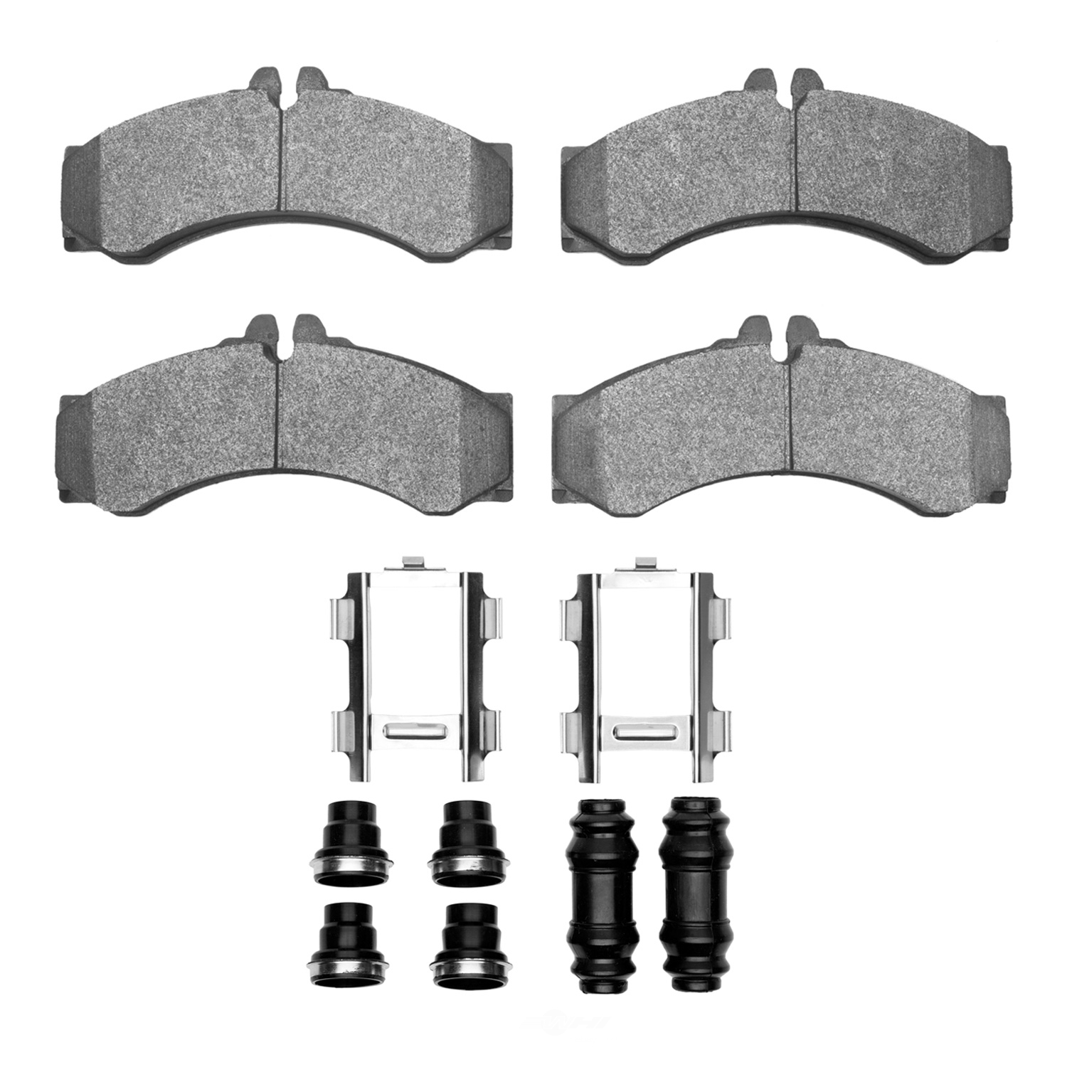 Dynamic Friction Company 1214-0949-01 DFC Heavy Duty Pads and Hardware Kit