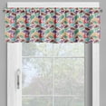 thumbnail image 4 of Ambesonne Dinosaur Valance & Curtain, Funny Monsters Cartoon, 55"x45", Multicolor, 4 of 6